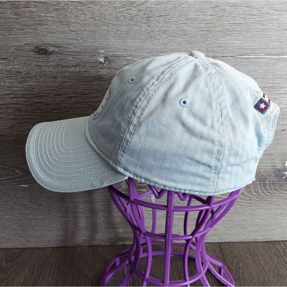 Wrangler Faded Vintage Washed Style Denim Hat One Size - Picture 3 of 8